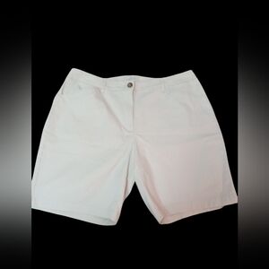 Talbots Classic Khaki Women's Bermuda Shorts Size 18W